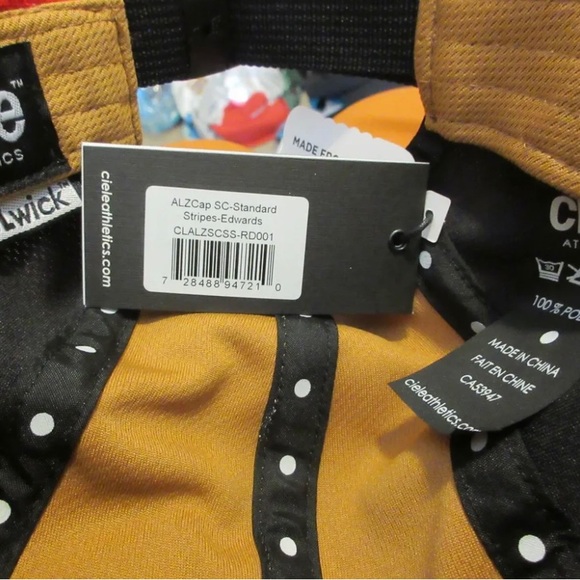 Ciele Athletics Running ALZCap SC Standard Stripes OS Color Edwards NEW *SOLD* - Picture 3 of 6